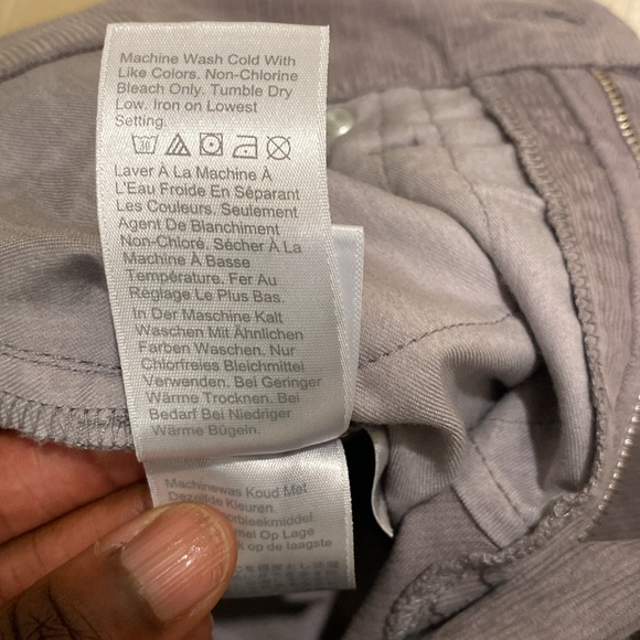 NEW J. Crew Gray Vintage Slim Straight Corduroy Pants Size 28 Preppy Casual Work - Picture 12 of 12